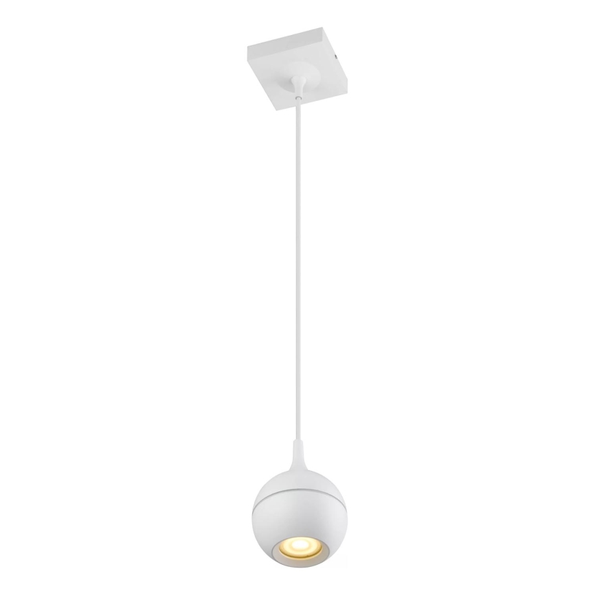 Lucide 09438/01/31 - Luster na lanku FAVORI 1xGU10/50W/230V IP44 biela