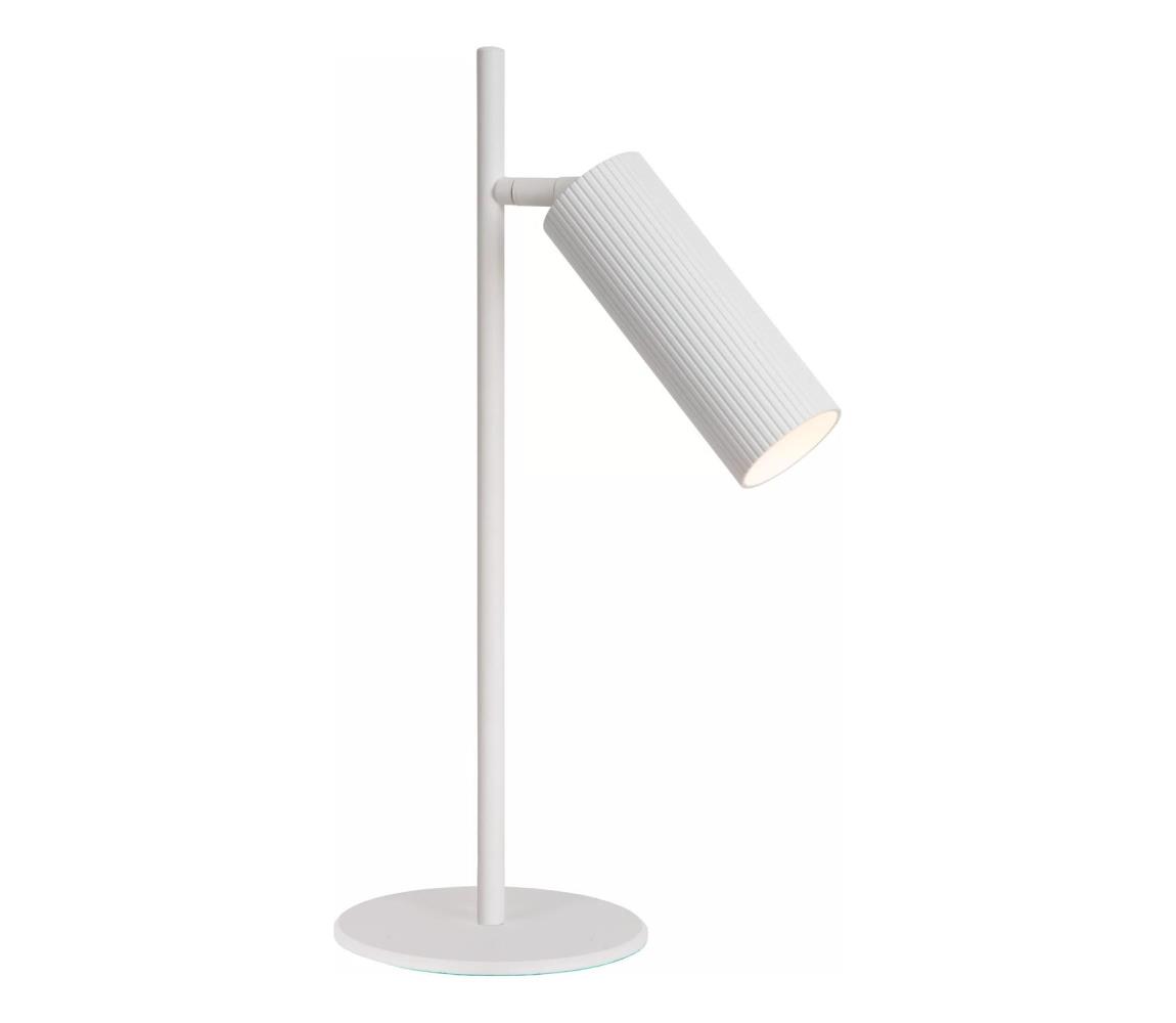 Lucide 09539/01/31 - Stolná lampa CLUBS 1xGU10/40W/230V biela 09539/01/31