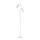 Lucide 09739/02/31 - Stojacia lampa CLUBS 2xGU10/40W/230V biela