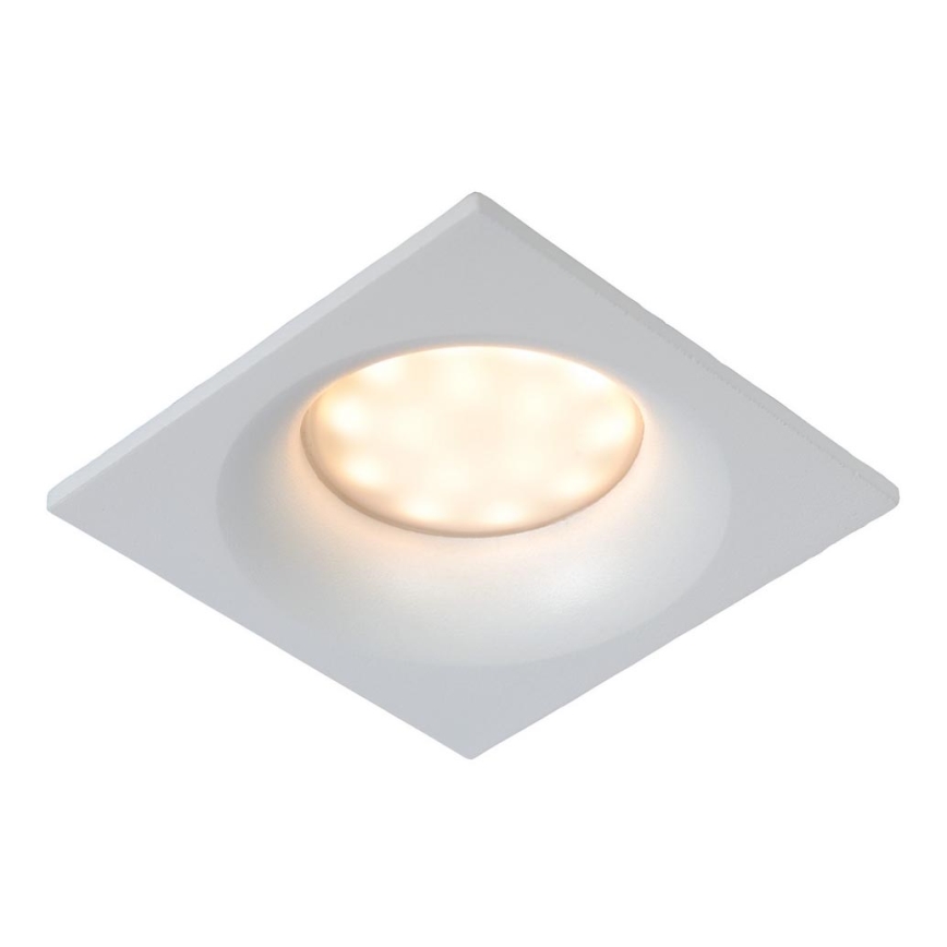 Lucide 09924/01/31 - Kúpeľňové podhľadové svietidlo ZIVA 1xGU10/50W/230V IP44 biela