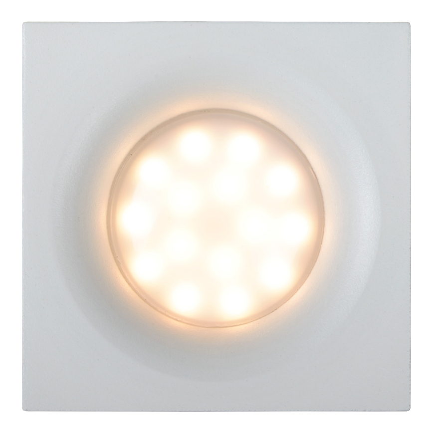 Lucide 09924/01/31 - Kúpeľňové podhľadové svietidlo ZIVA 1xGU10/50W/230V IP44 biela