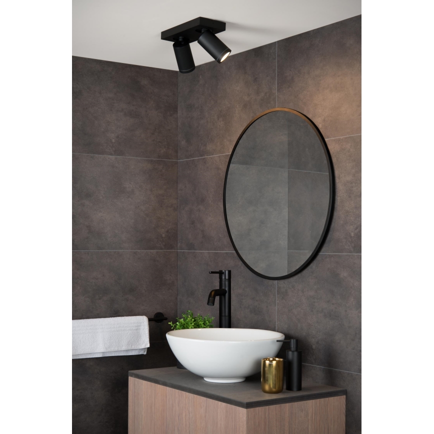 Lucide 09930/10/30 - LED Stmievateľné bodové svietidlo TAYLOR 2xGU10/5W/230V IP44