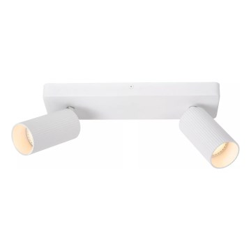 Lucide 09939/02/31 - Bodové svietidlo CLUBS 2xGU10/40W/230V biela