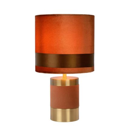 Lucide 10500/81/43 - Stolná lampa EXTRAVAGANZA FRIZZLE 1xE14/40W/230V hnedá