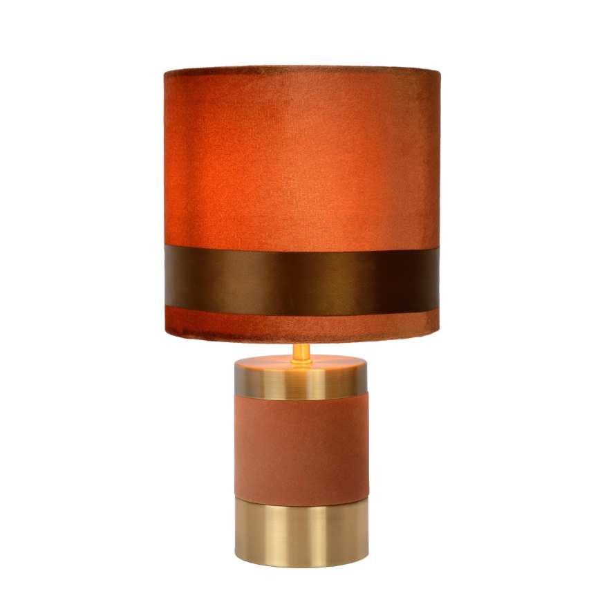 Lucide 10500/81/43 - Stolná lampa EXTRAVAGANZA FRIZZLE 1xE14/40W/230V hnedá