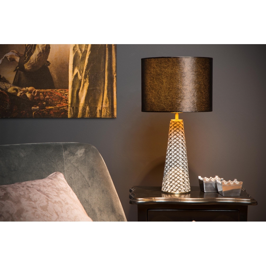 Lucide 10501/81/30 - Stolná lampa VELVET 1xE27/40W/230V