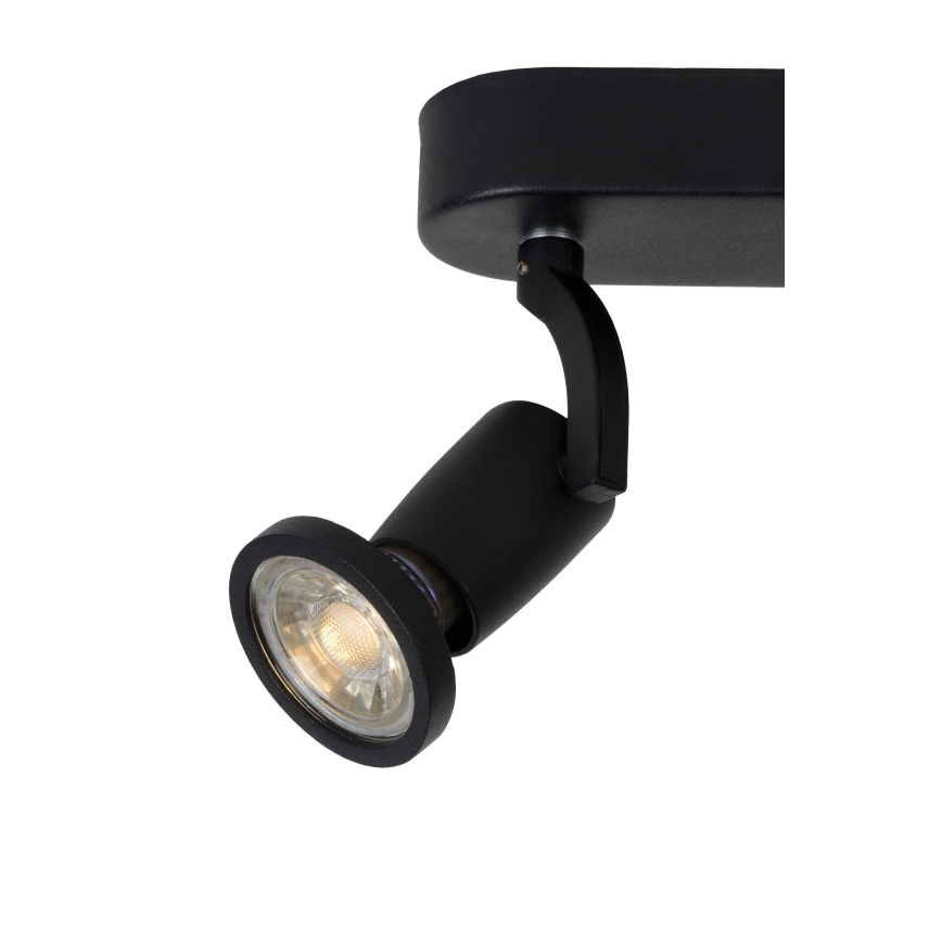 Lucide 11903/10/30 - LED bodové svietidlo JASTER-LED 2xGU10/5W/230V čierne