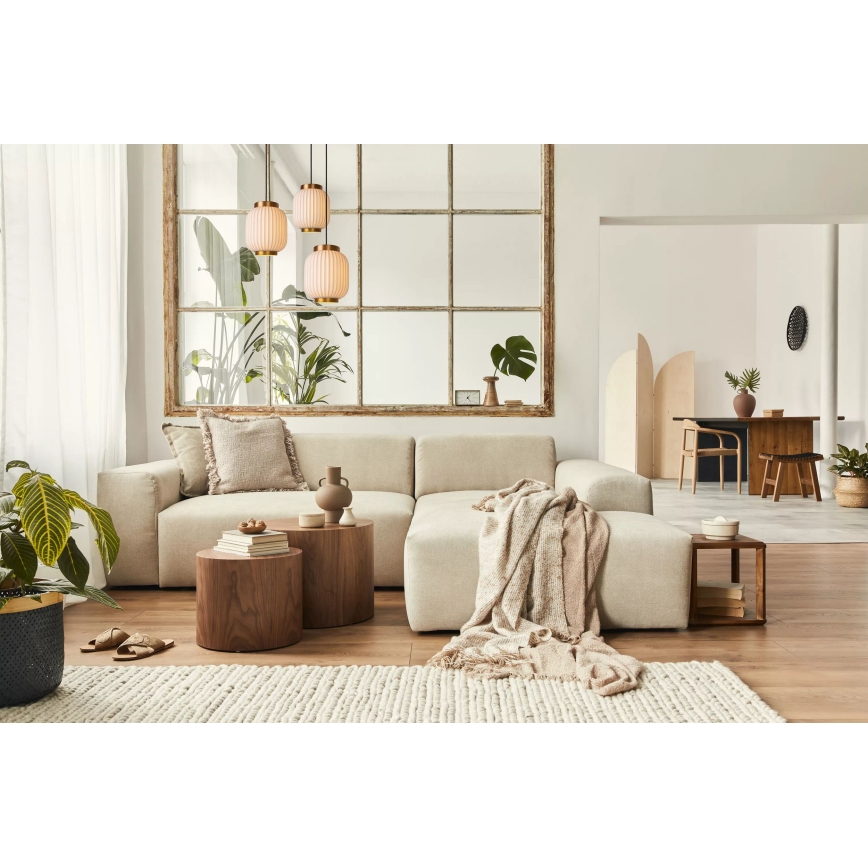 Lucide 13435/03/31 - Luster na lanku GOSSE 3xE27/40W/230V porcelán