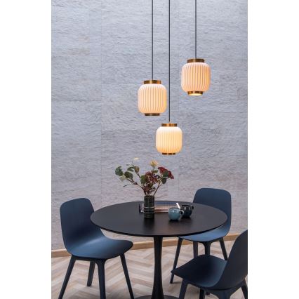 Lucide 13435/03/31 - Luster na lanku GOSSE 3xE27/40W/230V porcelán