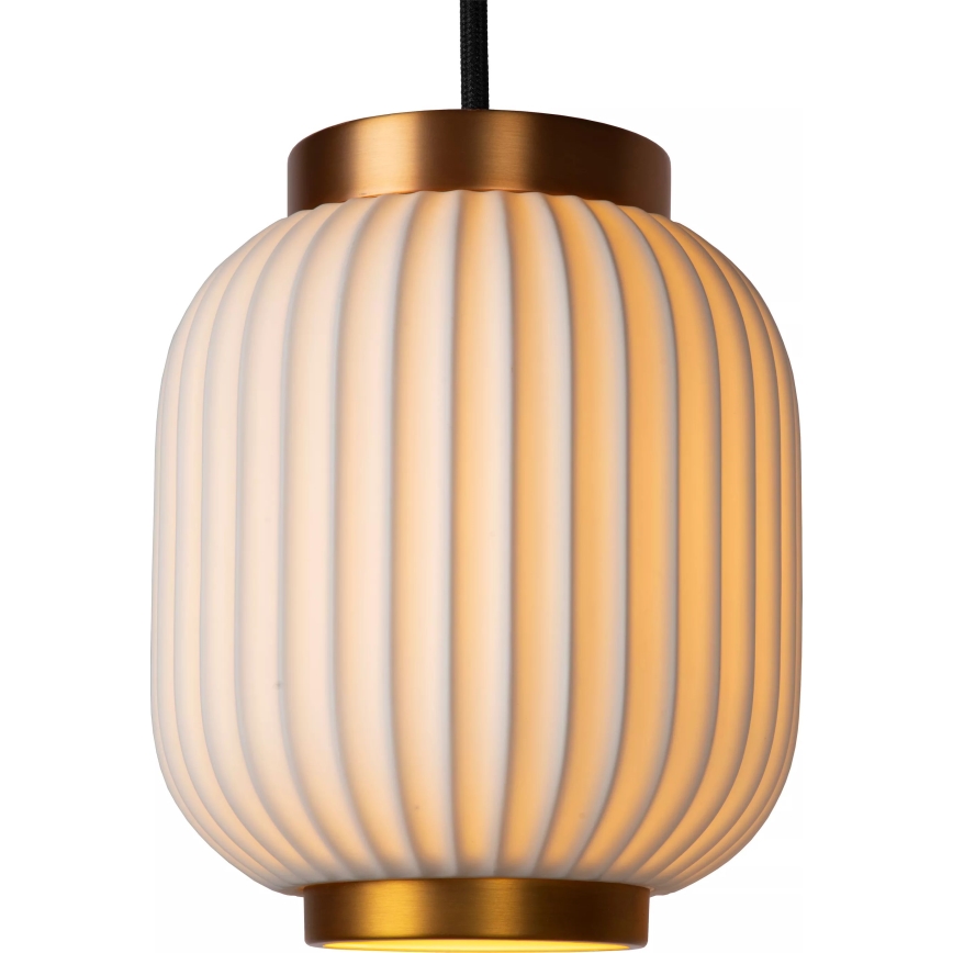 Lucide 13435/03/31 - Luster na lanku GOSSE 3xE27/40W/230V porcelán