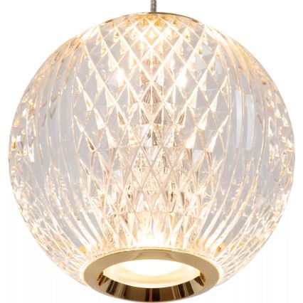 Lucide 13499/13/60 - LED Stmievateľný luster na lanku CINTRA 3xLED/4,7W/230V zlatá