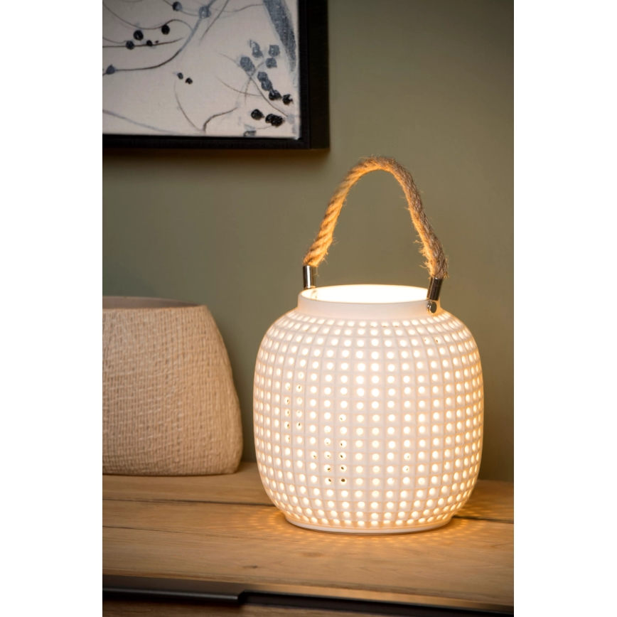 Lucide 13525/01/31 - Stolná lampa SAFIYA 1xE14/25W/230V