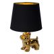 Lucide 13533/81/10 - Stolná lampa WINSTON 1xE14/40W/230V zlatá/čierna