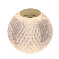Lucide 13599/01/60 - LED stmievateľná nabíjateľná dotyková stolná lampa CINTRA LED/1,5W/3,7V 1400 mAh