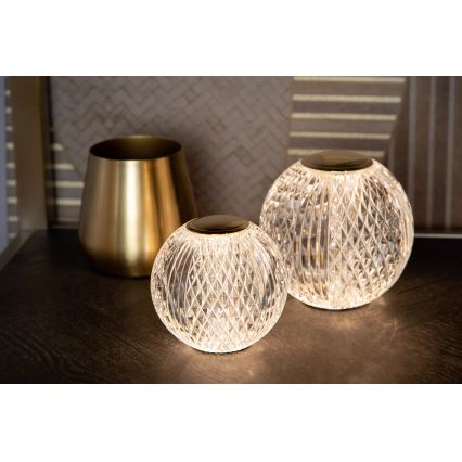 Lucide 13599/02/60 - LED stmievateľná nabíjateľná dotyková stolná lampa CINTRA LED/2W/3,7V 4000 mAh