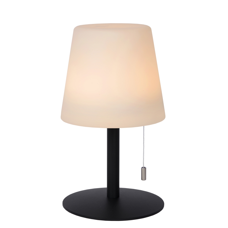 Lucide 13815/02/99 - LED RGBW Stmievateľná vonkajšia lampa RIO LED/1,8W/3,7V USB IP44 1800 mAh čierna
