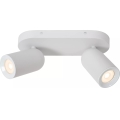 Lucide 13958/02/31 - Bodové svietidlo PUNCH 2xGU10/35W/230V biela