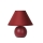 Lucide 14550/81/57 - Stolná lampa KADDY 1xE14/40W/230V červená
