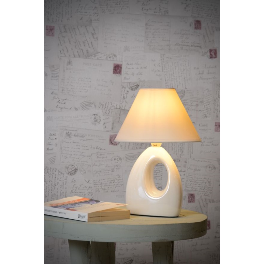 Lucide 14558/81/31 - Stolná lampa HOAL 1xE14/ESL 9W/230V