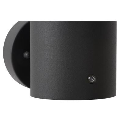 Lucide 14871/01/30 - Vonkajšie nástenné svietidlo so senzorom SOLID 1xE27/60W/230V IP54