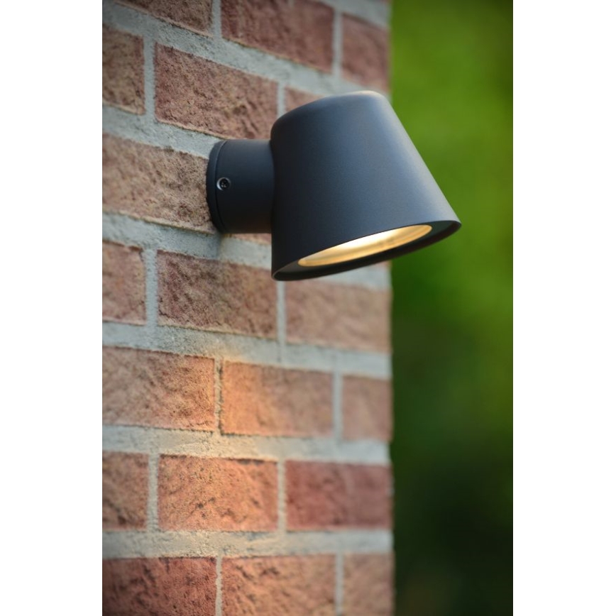 Lucide 14881/05/30 - LED vonkajšie nástenné svietidlo DINGO-LED 1xGU10/4,5W/230V