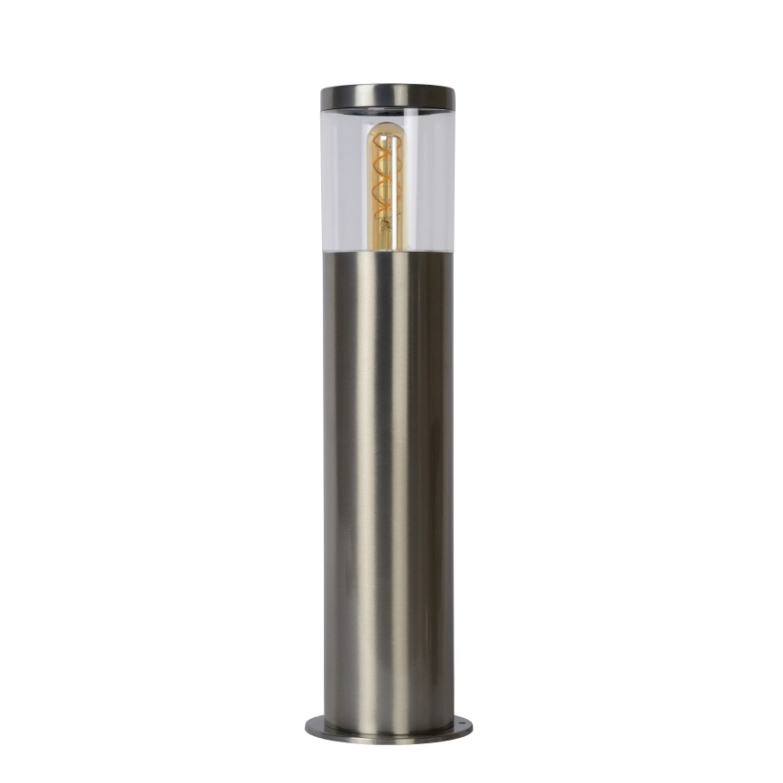 Lucide 14899/50/12 - Vonkajšia lampa FEDOR 1xE27/40W/230V IP44 49 cm matný chróm