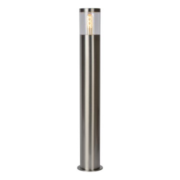 Lucide 14899/80/12 - Vonkajšia lampa FEDOR 1xE27/40W/230V IP44 79 cm matný chróm