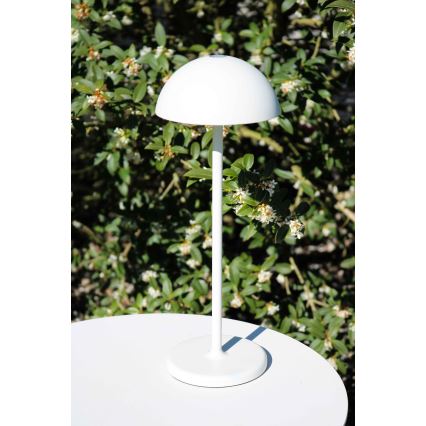 Lucide 15500/02/31 - LED Stmievateľná dotyková vonkajšia lampa JOY LED/1,5W/3,7V USB IP54 2200 mAh biela