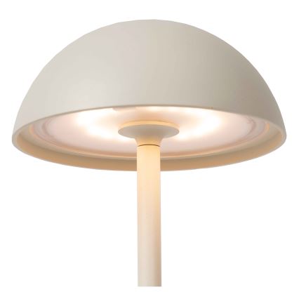 Lucide 15500/02/31 - LED Stmievateľná dotyková vonkajšia lampa JOY LED/1,5W/3,7V USB IP54 2200 mAh biela