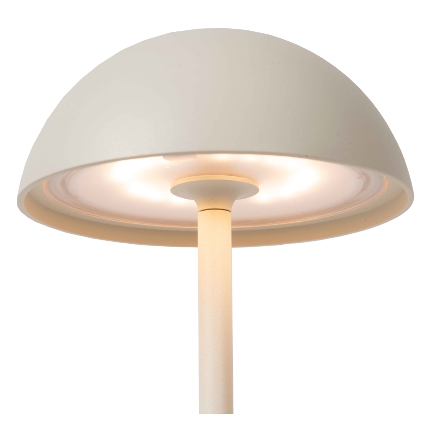 Lucide 15500/02/31 - LED Stmievateľná dotyková vonkajšia lampa JOY LED/1,5W/3,7V USB IP54 2200 mAh biela