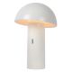 Lucide 15599/06/31 - LED Stmievateľná stolná lampa FUNGO LED/7,5W/230V biela