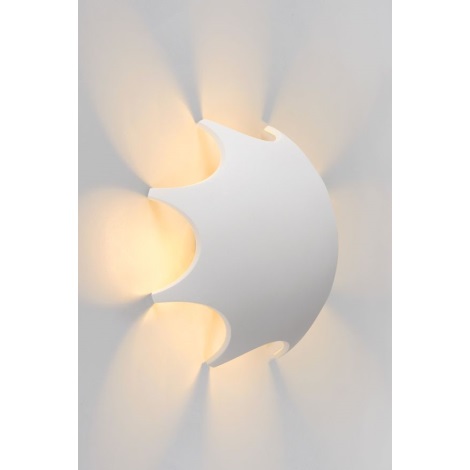 Lucide 17285/04/31 - LED vonkajšie nástenné svietidlo CAPSUL 1xLED/4W/230V biele