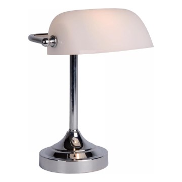 Lucide 17504/01/11 - Stolná lampa BANKER 1xE14/40W/230V
