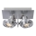 Lucide 17906/10/12 - LED Stmievateľné bodové svietidlo LANDA 2xGU10/4,5W/230V matný chróm