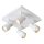 Lucide 17948/20/31 - LED Stmievateľné kúpeľňové bodové svietidlo SIRENE-LED 4xGU10/5W/230V IP44