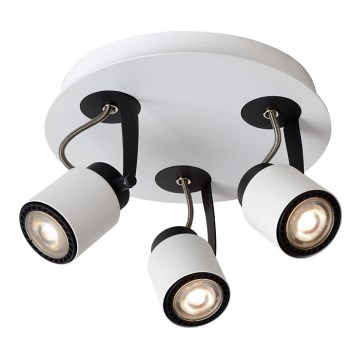 Lucide 17989/15/31 - LED Stmievateľné bodové svietidlo DICA LED 3xGU10/5W/230V biela