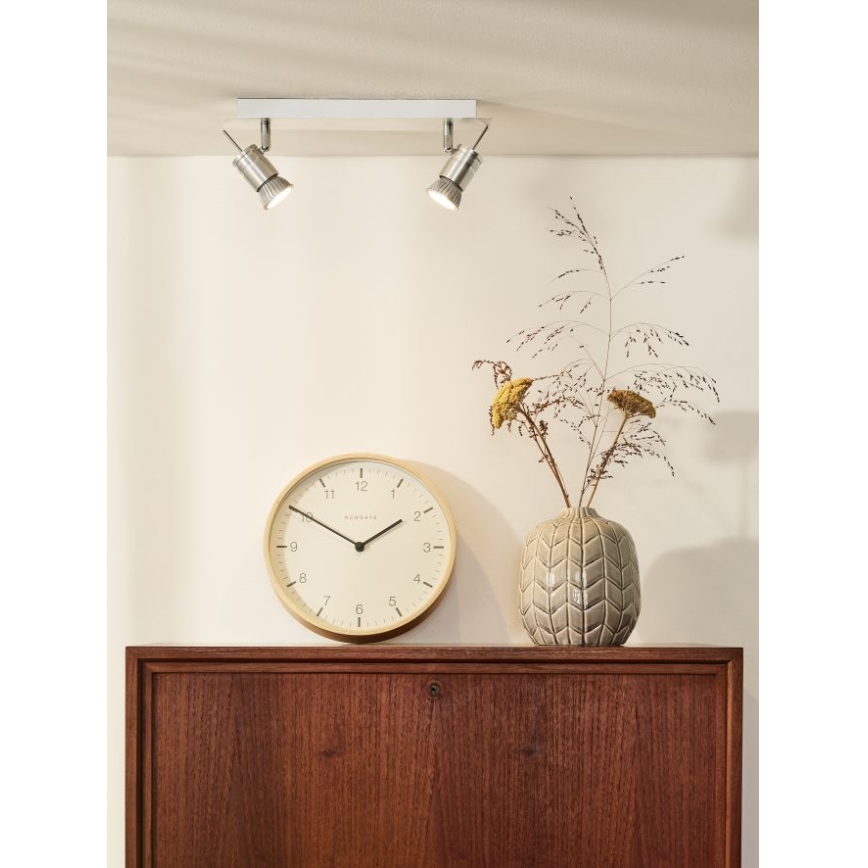 Lucide 17990/10/12 - LED bodové svietidlo TWINNY-LED 2xGU10/4,5W/230V matný chróm