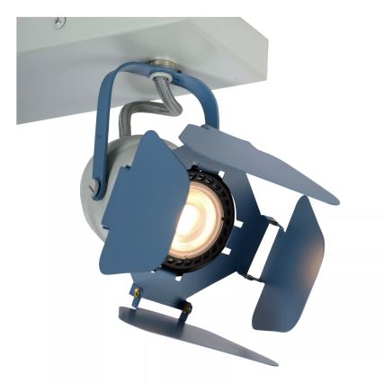 Lucide 17997/02/35 - Bodové svietidlo PICTO 2xGU10/35W/230V modrá