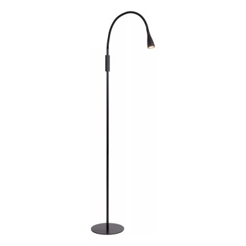 Lucide 18756/03/30 - LED Stmievateľná flexibilná dotyková stojacia lampa ZOZY LED/4W/230V čierna