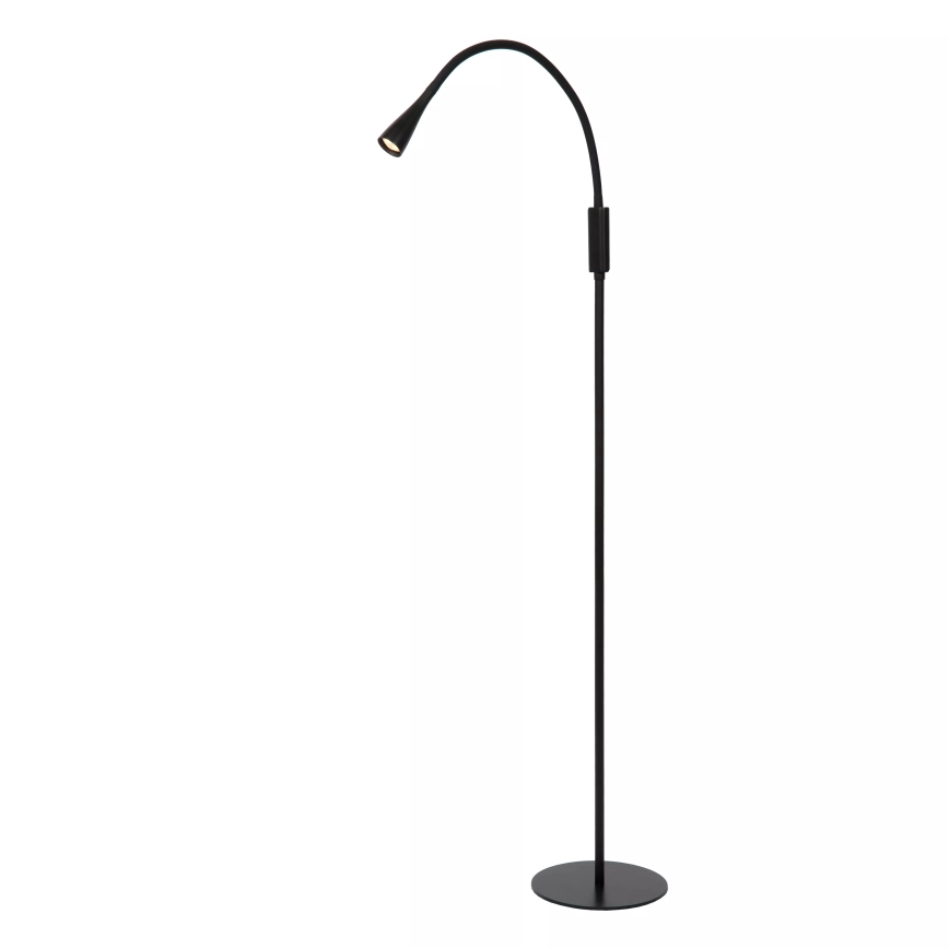 Lucide 18756/03/30 - LED Stmievateľná flexibilná dotyková stojacia lampa ZOZY LED/4W/230V čierna