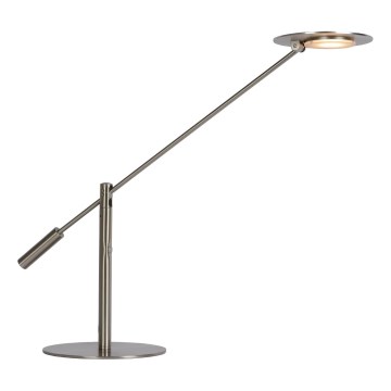 Lucide 19666/09/12 - LED Stmievateľná stolná lampa ANSELMO LED/9W/230V lesklý chróm