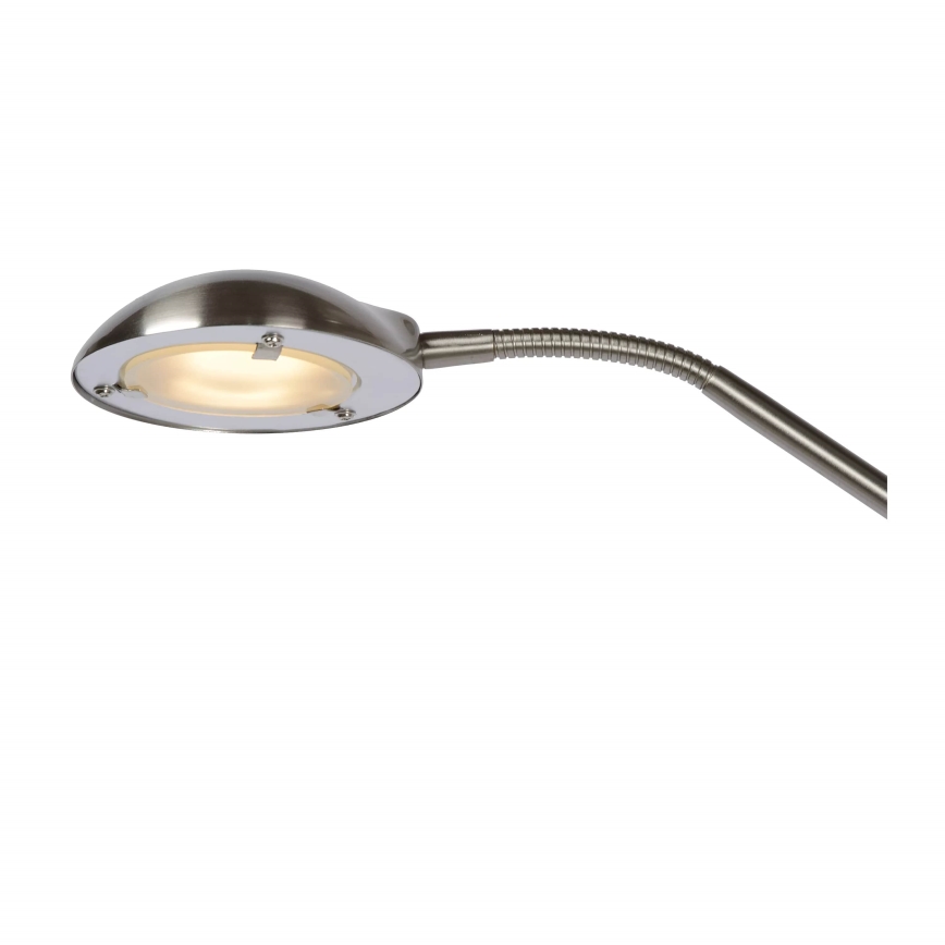 Lucide 19791/24/12 - LED Stmievateľná stojacia lampa ZENITH LED/20W + LED/4W/230V matný chróm