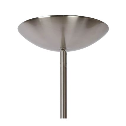 Lucide 19791/24/12 - LED Stmievateľná stojacia lampa ZENITH LED/20W + LED/4W/230V matný chróm