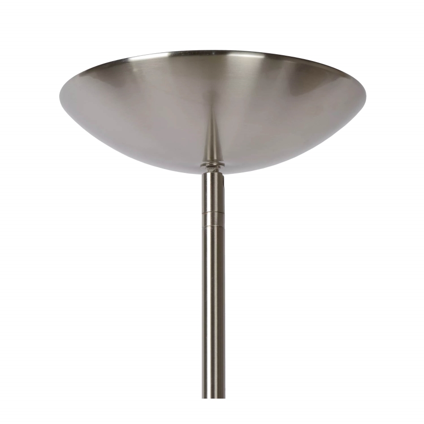 Lucide 19791/24/12 - LED Stmievateľná stojacia lampa ZENITH LED/20W + LED/4W/230V matný chróm