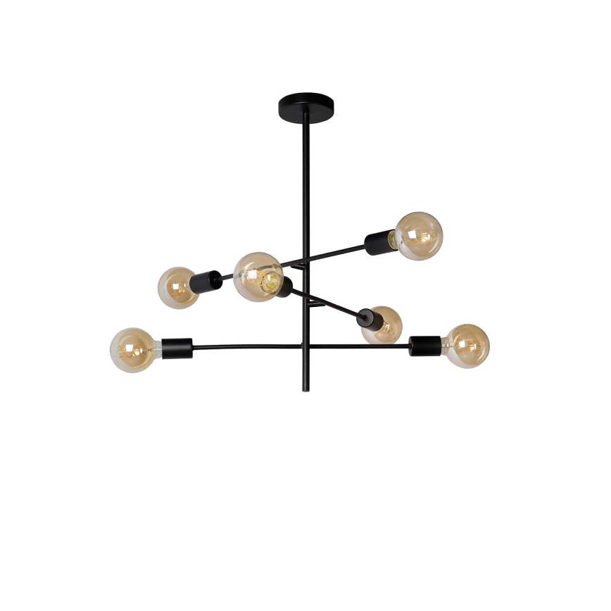 Lucide 21119/06/30 - Luster na tyči LESTER 6xE27/40W/230V