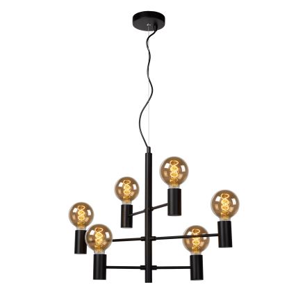 Lucide 21421/06/30 - Luster na lanku LEANNE 6xE27/60W/230V