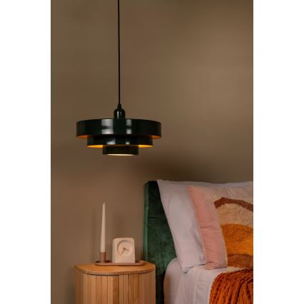 Lucide 21443/35/33 - Luster na lanku RUNA 1xE27/40W/230V zelený