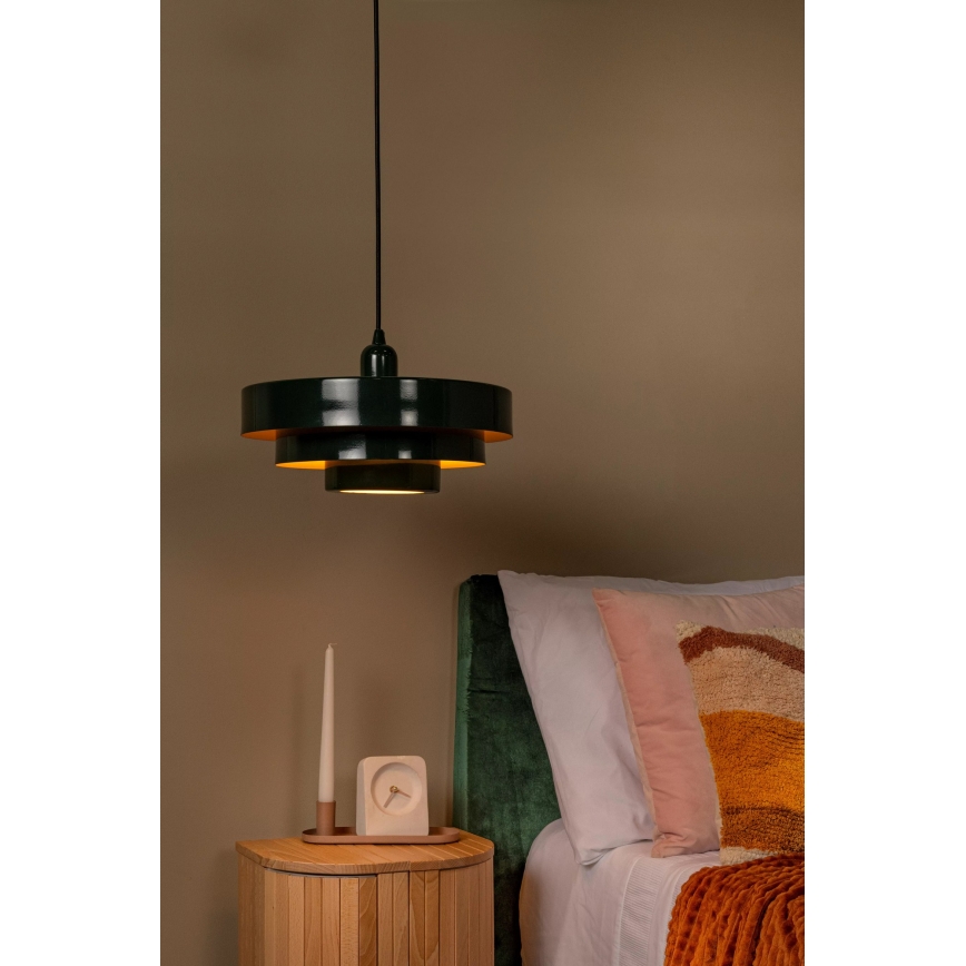 Lucide 21443/35/33 - Luster na lanku RUNA 1xE27/40W/230V zelený