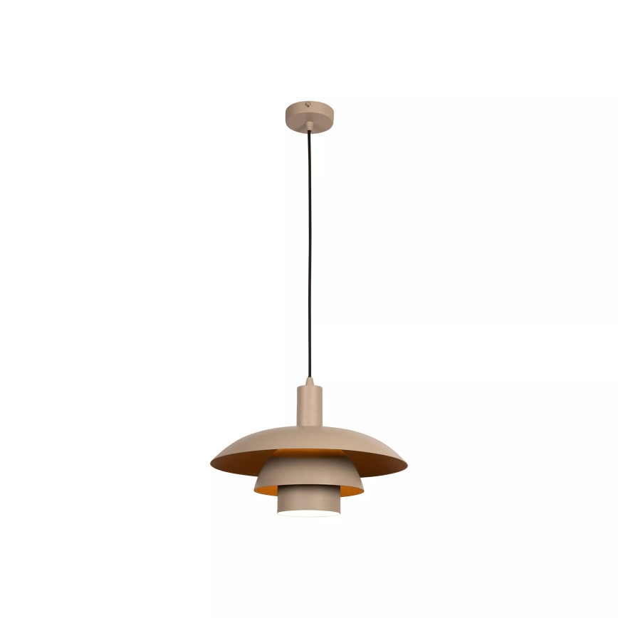 Lucide 21444/38/41 - Luster na lanku BRUNO 1xE27/40W/230V béžový