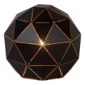 Lucide 21509/25/30 - Stolná lampa OTONA 1xE27/25W/230V čierna